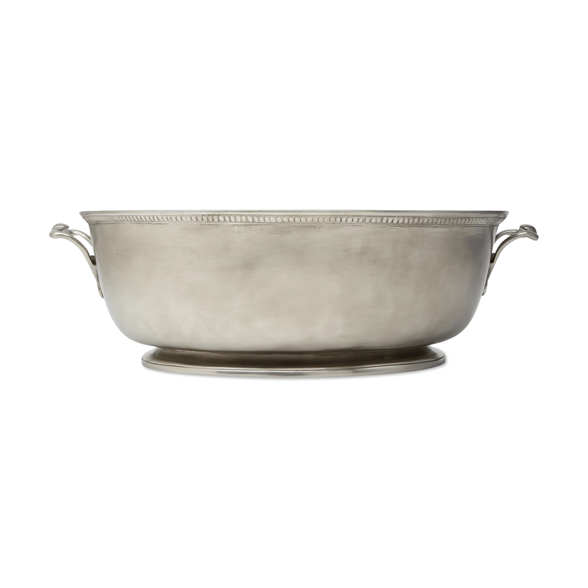 Beaded Footed Oval Basin - Image 3