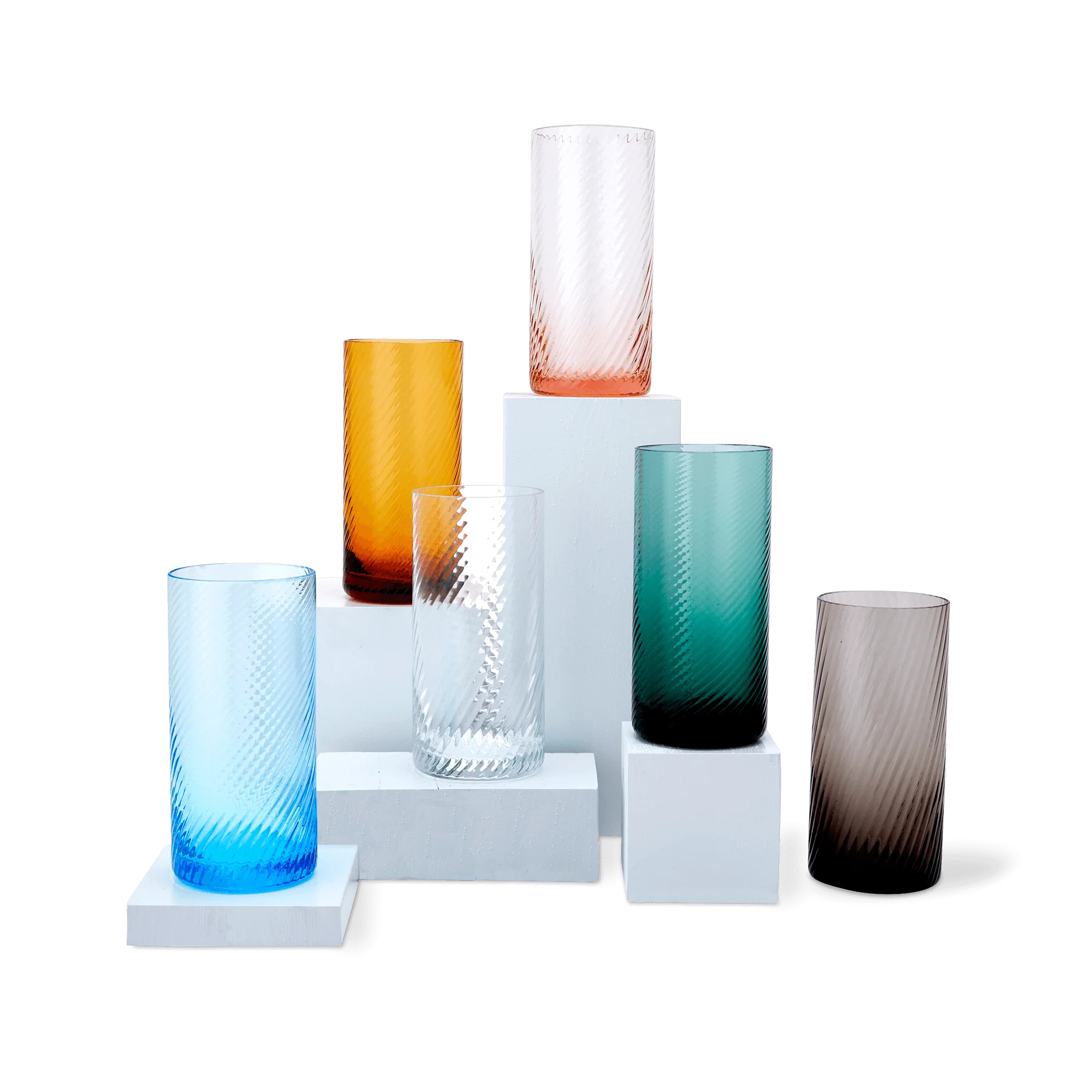 Bembo Highball Mixed Colors, Set of 6 - Image 3