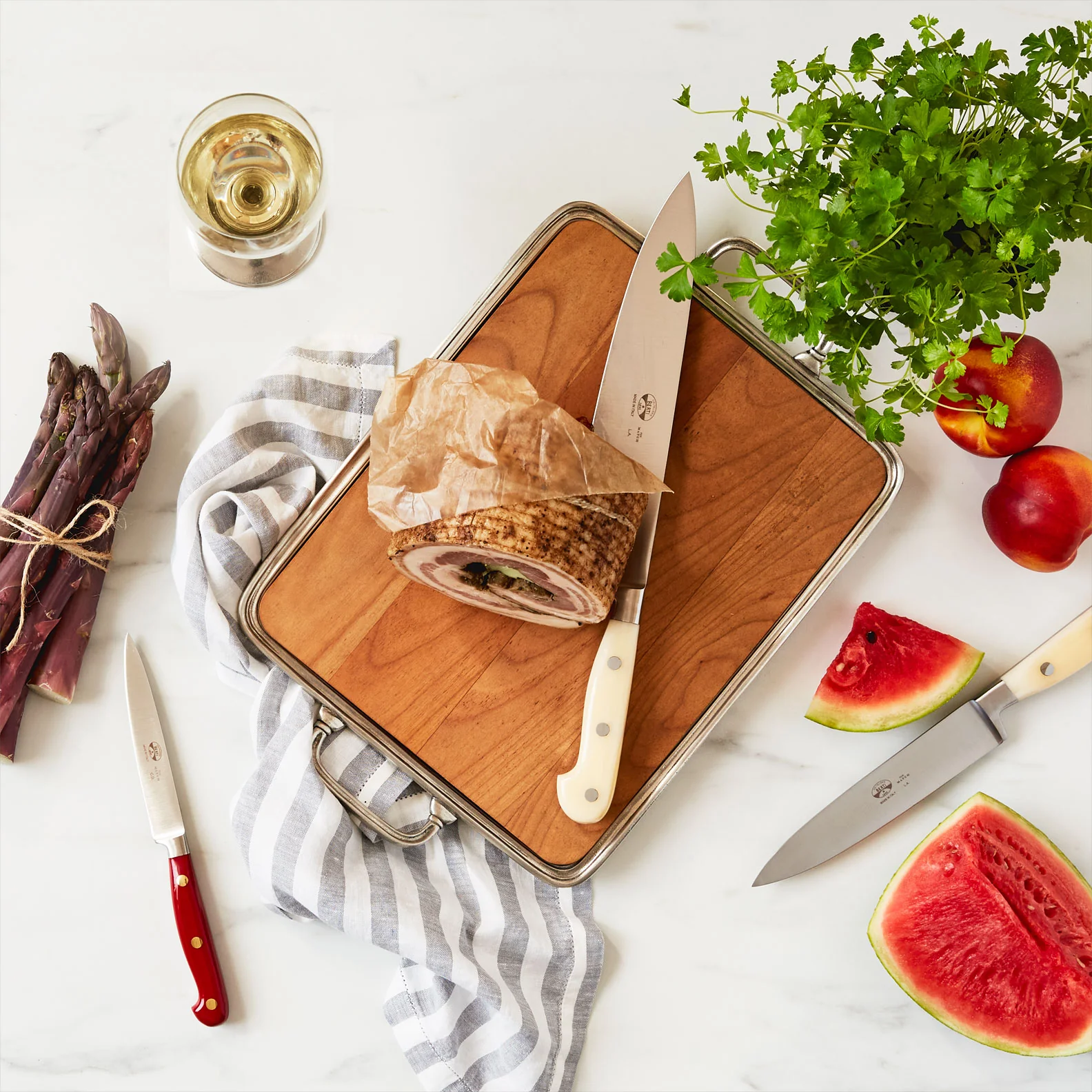 Cheese Tray with Handles - Image 2