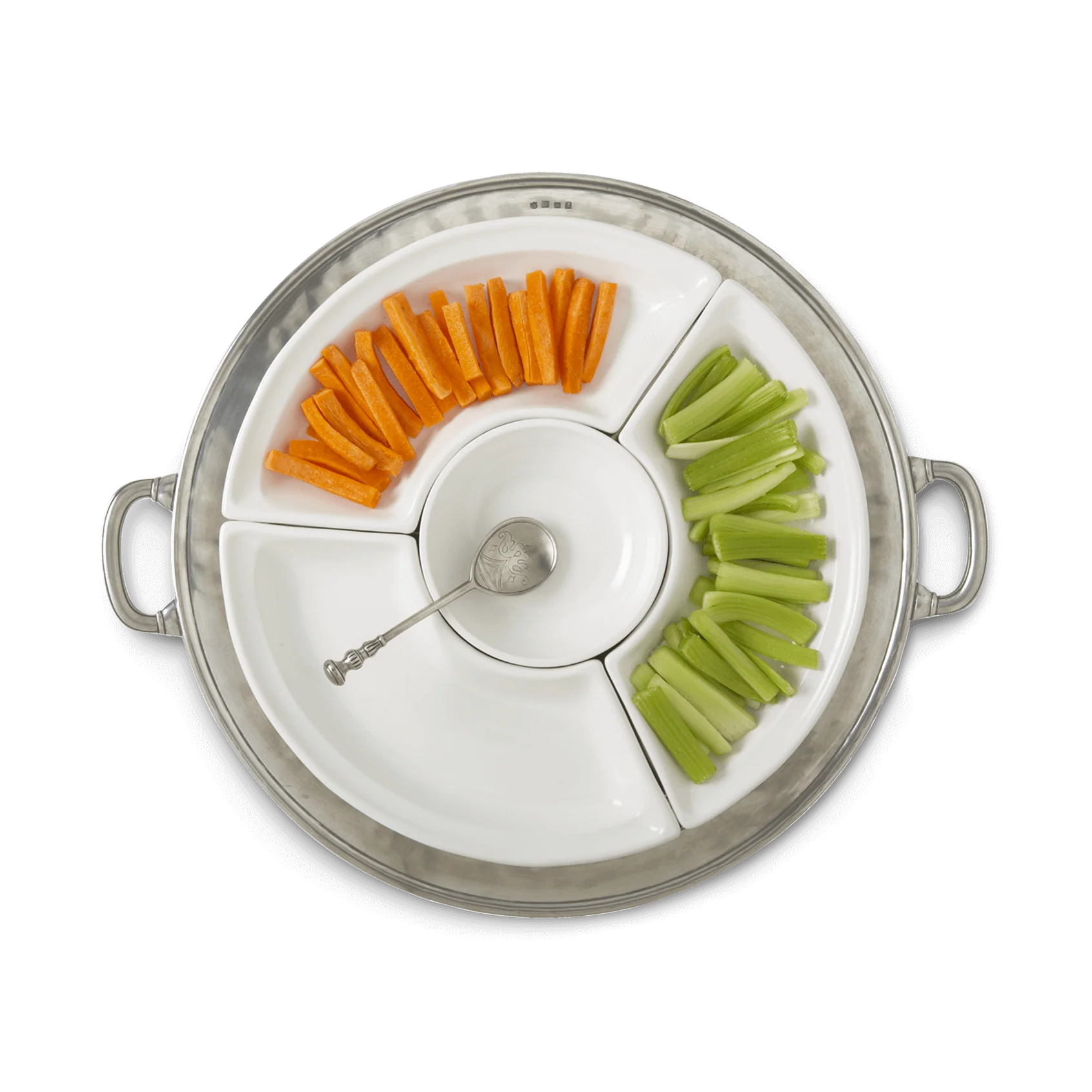 Convivio Round Sectional Platter
