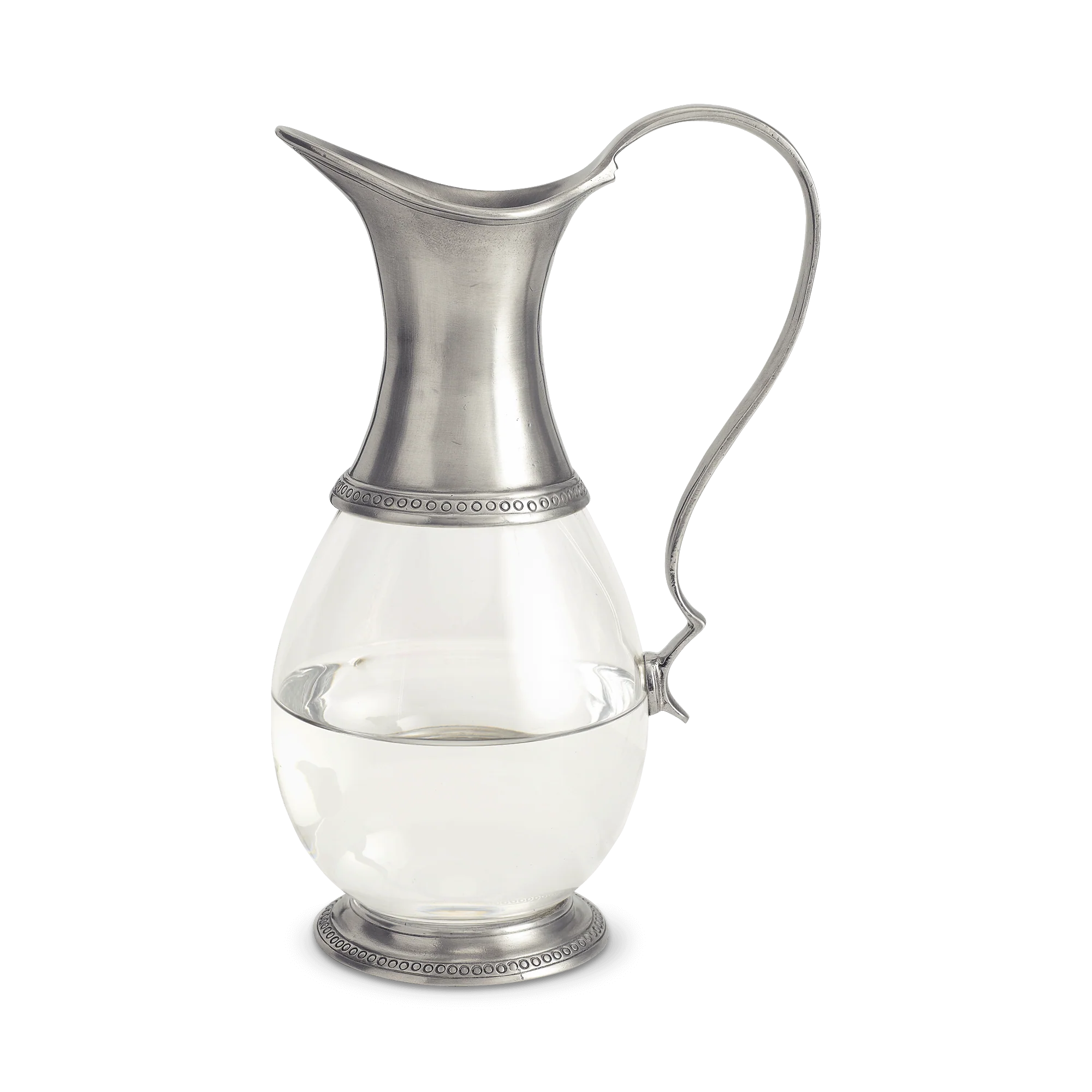 Glass Pitcher with Handle