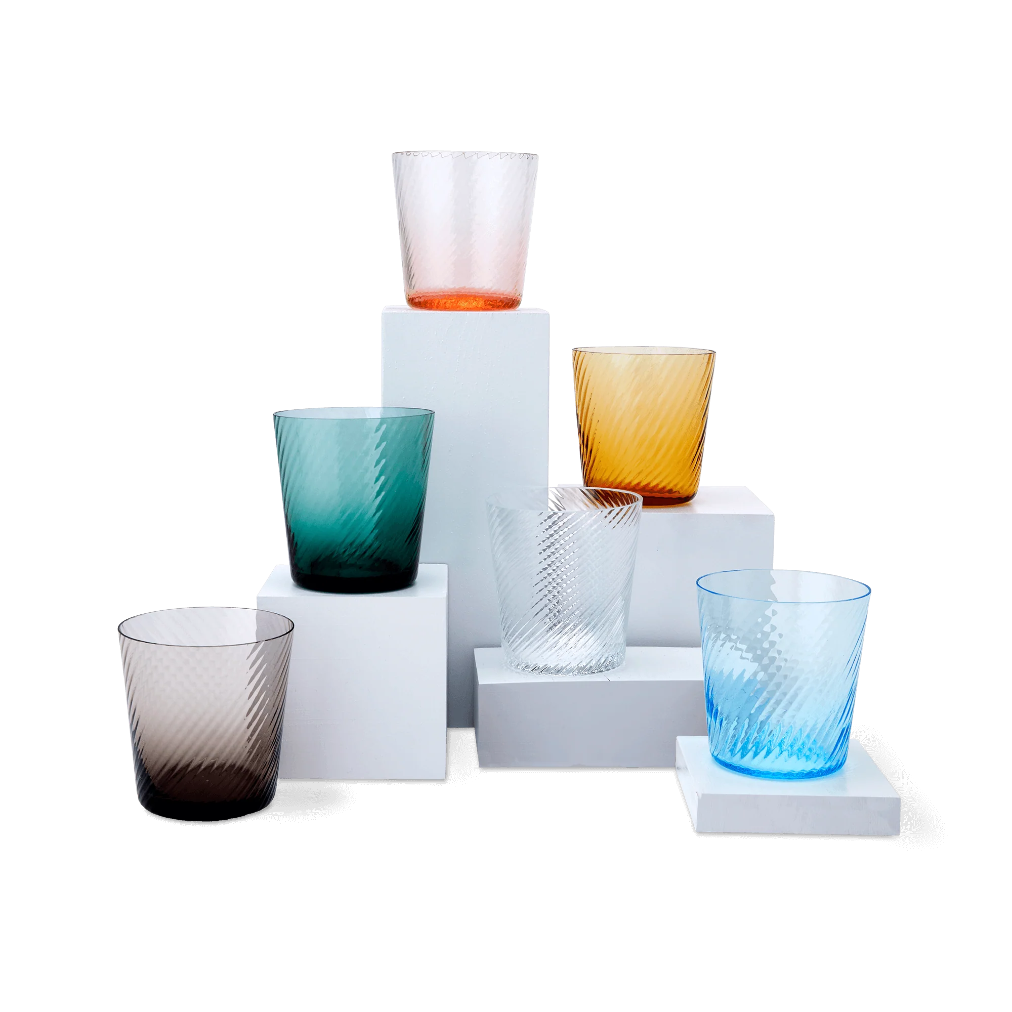 Lando Double Old Fashioned Mixed Colors, Set of 6 - Image 3