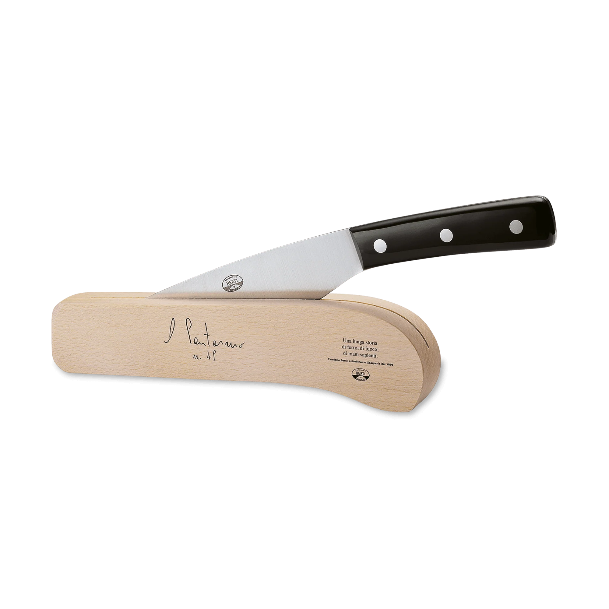 Pontormo Knife with Wood Block - Image 2