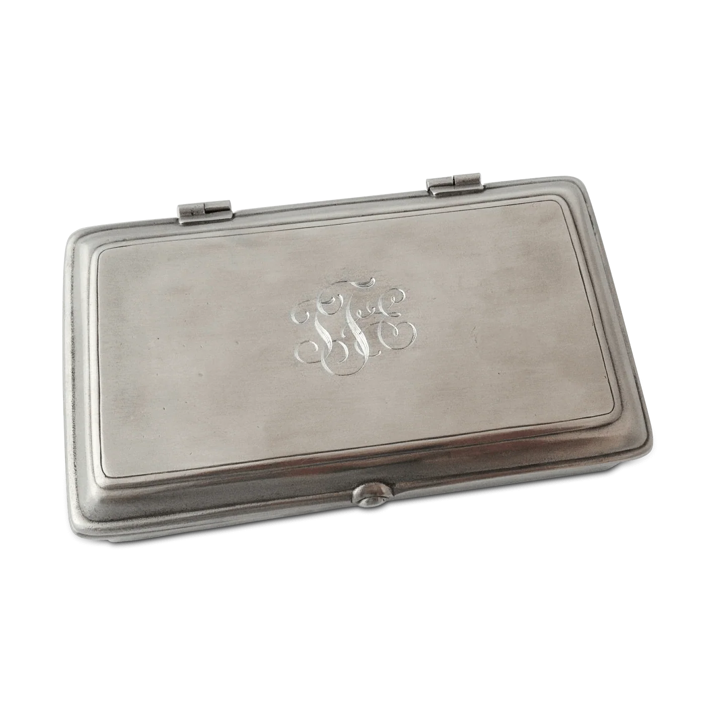 Rectangle Lidded Box with Leather - Image 3