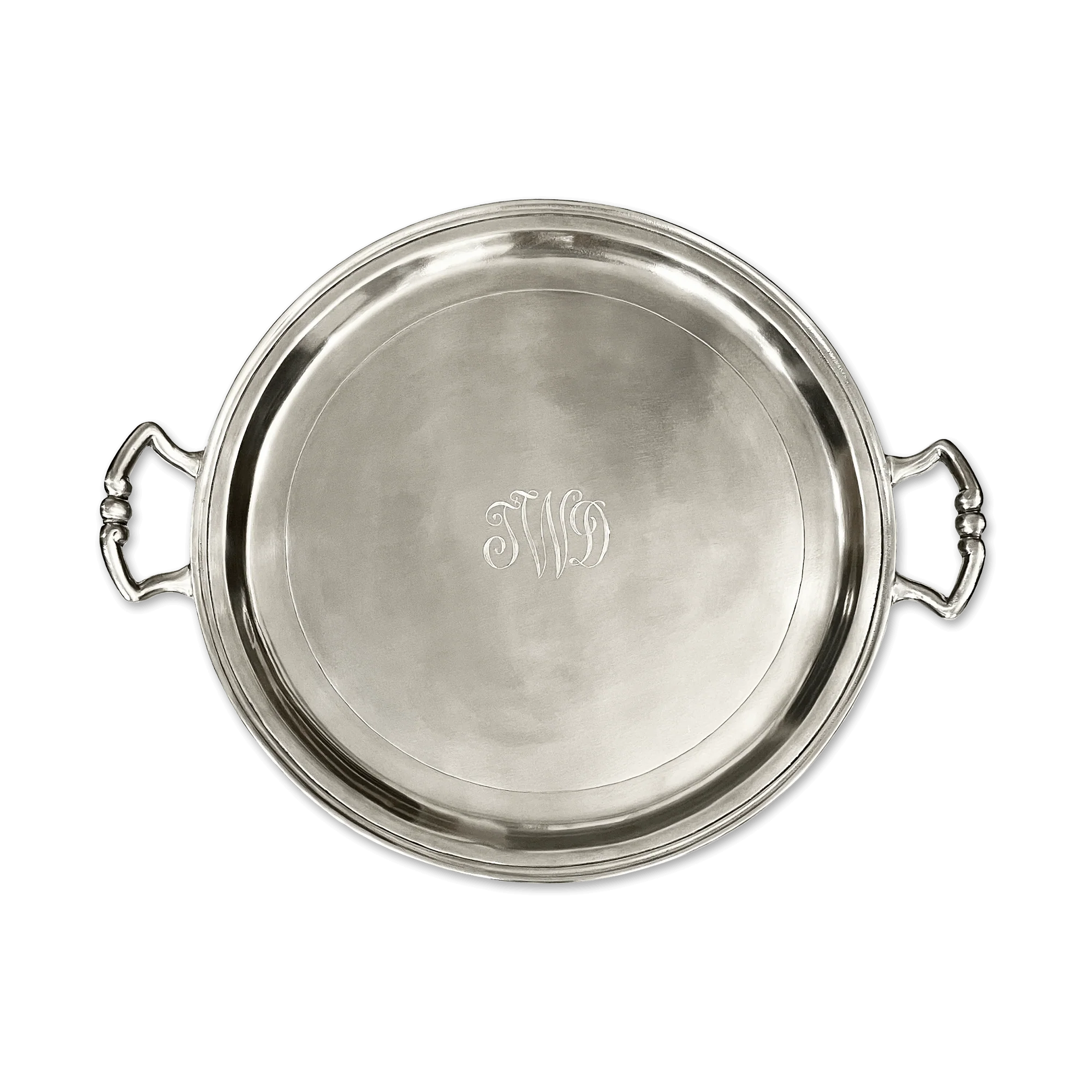 Round Tray with Handles - Image 3